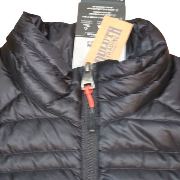 Alaskan Hardgear Duluth Aniak Outerwear Pertex Down Jacket Men's Sz Lg Black/Red - Picture 4 of 16